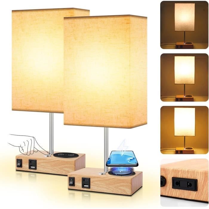 Lampe De Placard LED Voinee Care - 3 Couleurs, Intensité Réglable, Détection Mouvement, Recharge USB, Installation Magnétique, Pack De 2