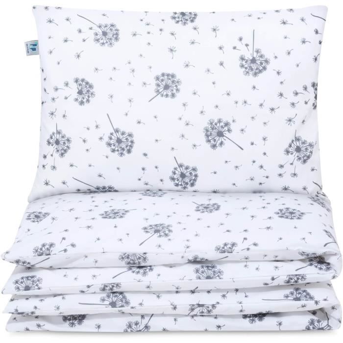 Parure De Lit Bébé Matt&Rose 100x135 Cm - Style Bohème Pour Fille, Coton Certifié Öko-Tex