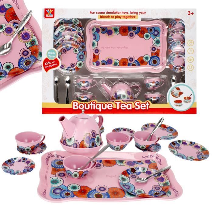 Ensemble dustensiles de cuisine jouets - SARCIA.EU - MEGA CREATIVE - Fille - Enfant - 15 pièces - Métal