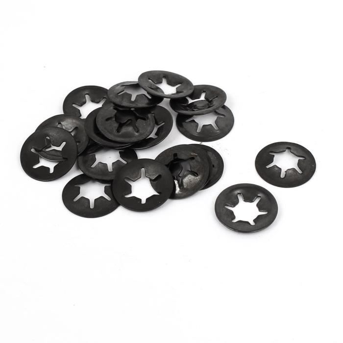 rondelle blocage interne etoile verrouillage serrure 8mmx18mm dent 20pcs cdiscount bricolage