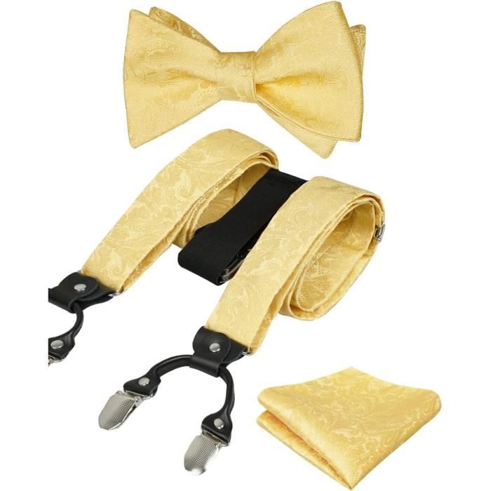 Alizeal Ensemble De Noeud Papillon Pré-noué à Bretelles Pour Hommes Violet Fonc  B6b43399 3ff0 533e 9848 26d637ee5ecb