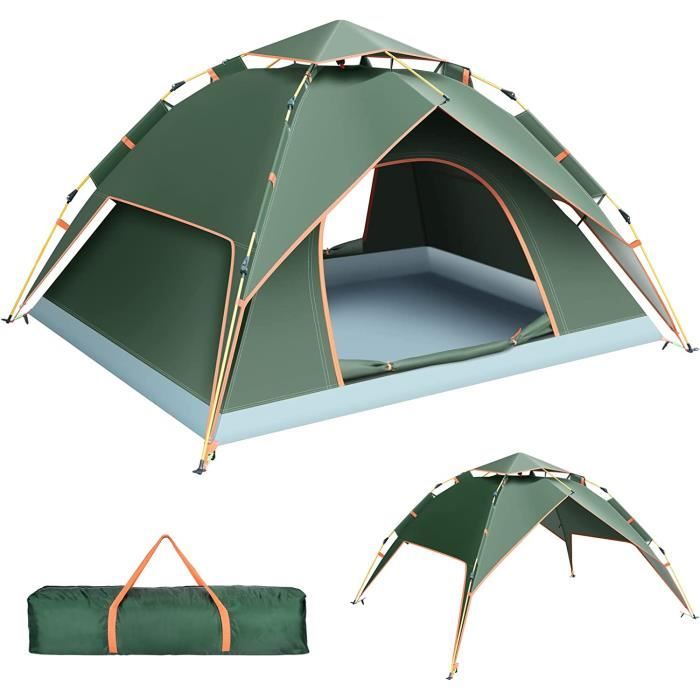 Tente De Camping Automatique 5-8 Personnes - Imperméable, Coupe-vent, Pop-up, Neuf