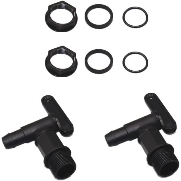 BEBUSINGOTO Robinet Cuve Plastique, 2 Pièces robinets de rechange en BEBUSINGOTO Robinet Cuve Plastique, 2 Pièces robinets de rechange en