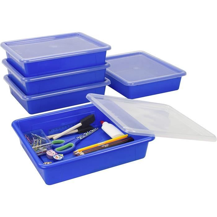 Lot De 5 Boîtes à Œufs Réutilisables - 30 Œufs - Vert - Empilable & Transport Facile