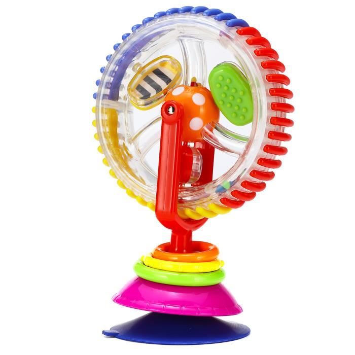 Tempsa Grande Roue Jouets Bebe Enfant Ventouse Rotatif Educatif