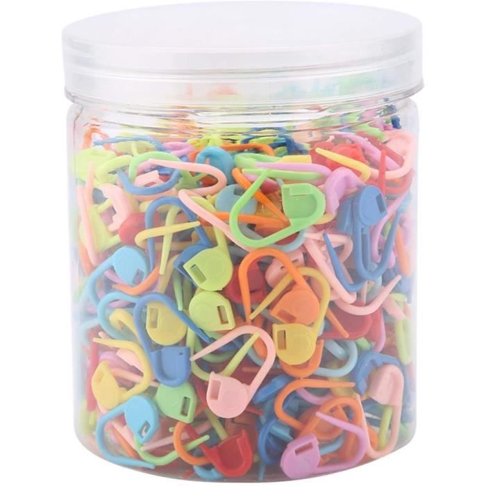 Ruidee Lot De 200 épingles à Nourrice Colorées Pour Travaux Manuels, Couture, Bordure De Cerclage Pour étiquette à Suspendre (rose