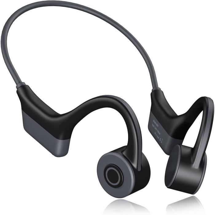 Guudsoud Casque à Conduction Osseuse Bluetooth Sans Fil Avec Micro