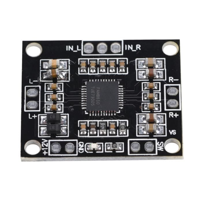 Carte Amplificateur Audio Numérique 5V 20W 2.1 Canaux - Classe D, Effet Surround 3D | Pour DIY Audio