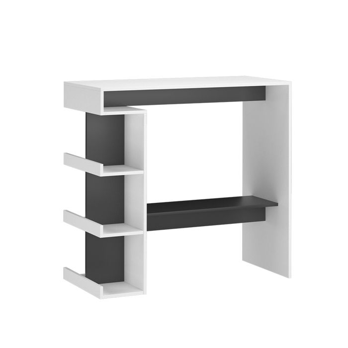 Table de bar Dana 108x50cm Blanc Vicco 36636 Table de bar Dana 108x50cm Blanc Vicco 36636