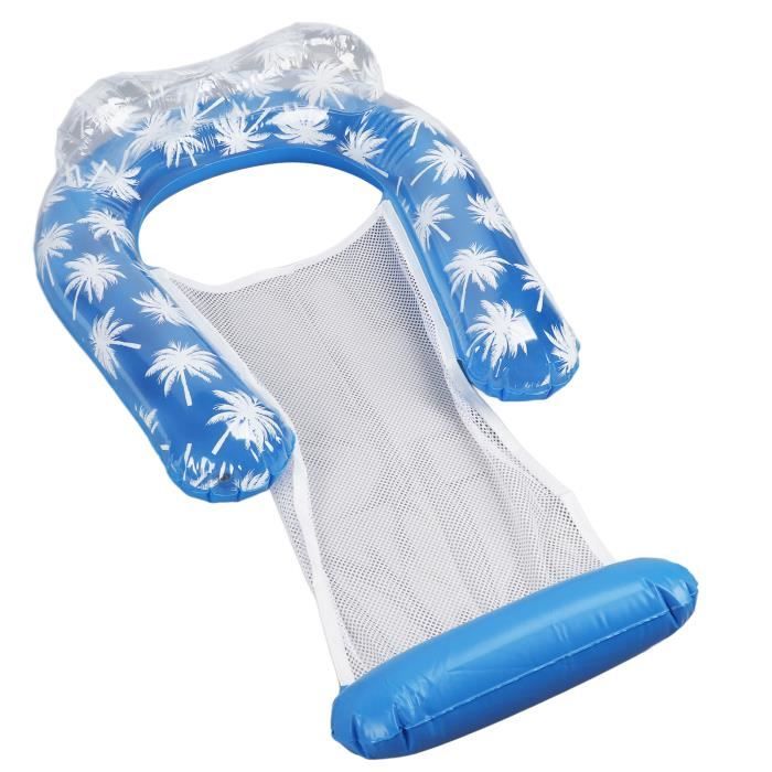 Toyvian Filet Chaise Flottante Piscine Bleu – Siège Flottant EPE Léger, Pour Adulte Et Enfant