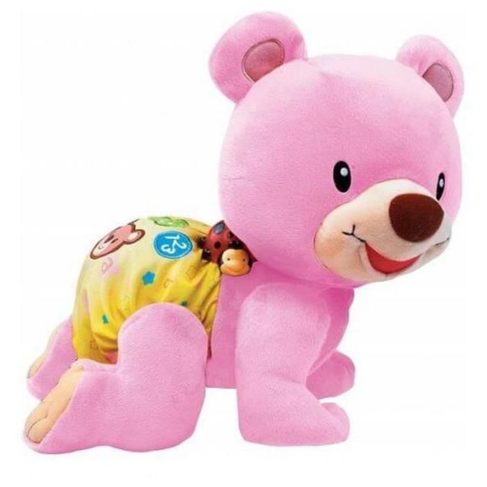 Vtech Ourson 1 2 3 Suis Moi Rose Cdiscount Jeux Jouets