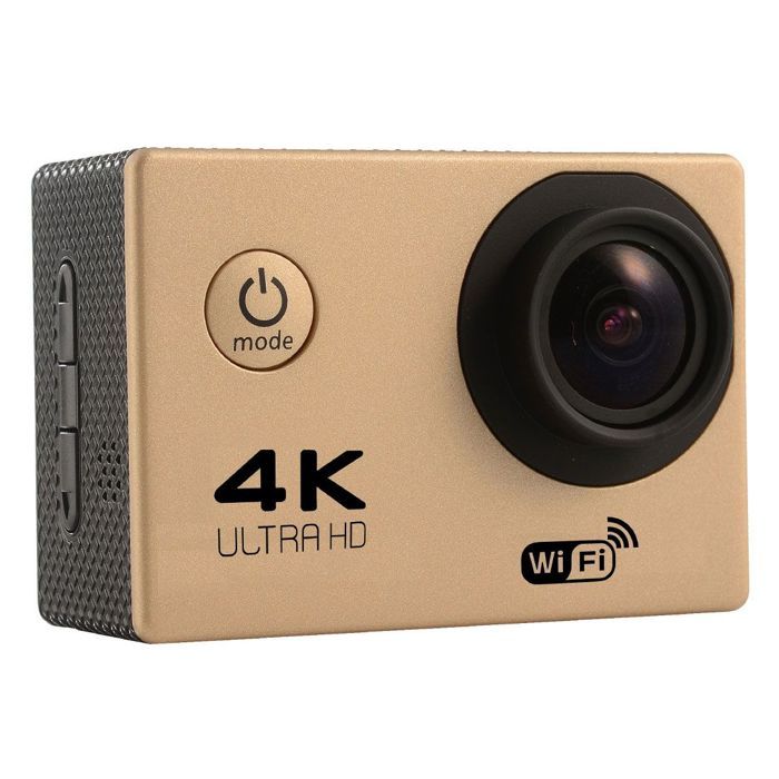 Caméra Sport Étanche Wifi 4K Slow Motion 16Mp Grand Angle 170° Vidéo