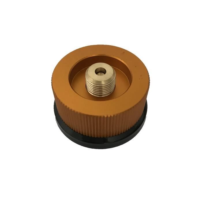 Adaptateur Et Vanne De Commutation Pour Réchaud De Camping - Laiton, Compatible Avec Les Brûleurs à Gaz