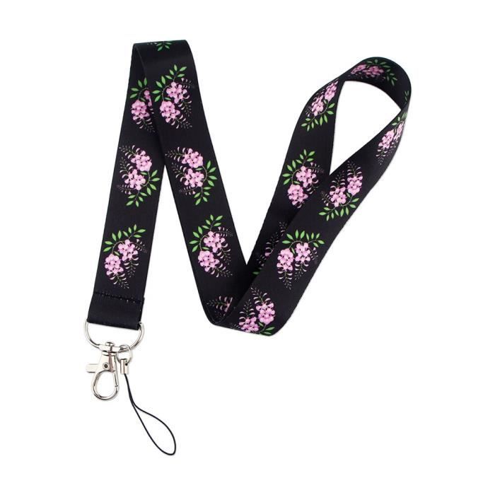 5 Pcs Plastique Porte Badges avec Cordons, Étanche ID Carte Porte avec