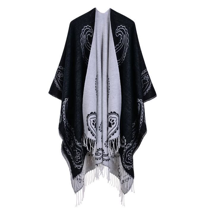 Gilet poncho 2025 femme
