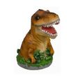 LEcylankEr Tirelire dinosaure pour enfants - Cadeau de baptême pour filles et garçons - Matériau en PVC sûr - Bon pour la décoration, les jouets, le cadeau (vert