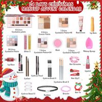 Calendrier De L'Avent Beauté 2025 - 24 Jours De Surprises Maquillage Et Soins Pour Femmes Et Filles, Coffret Cadeau Noël