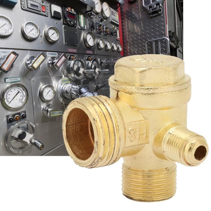 DN15 1/2 Clapet Anti-Retour en Laiton Automatique Anti-Retour pour l'Eau, l'Huile, la Vapeur, les Milieux Acides