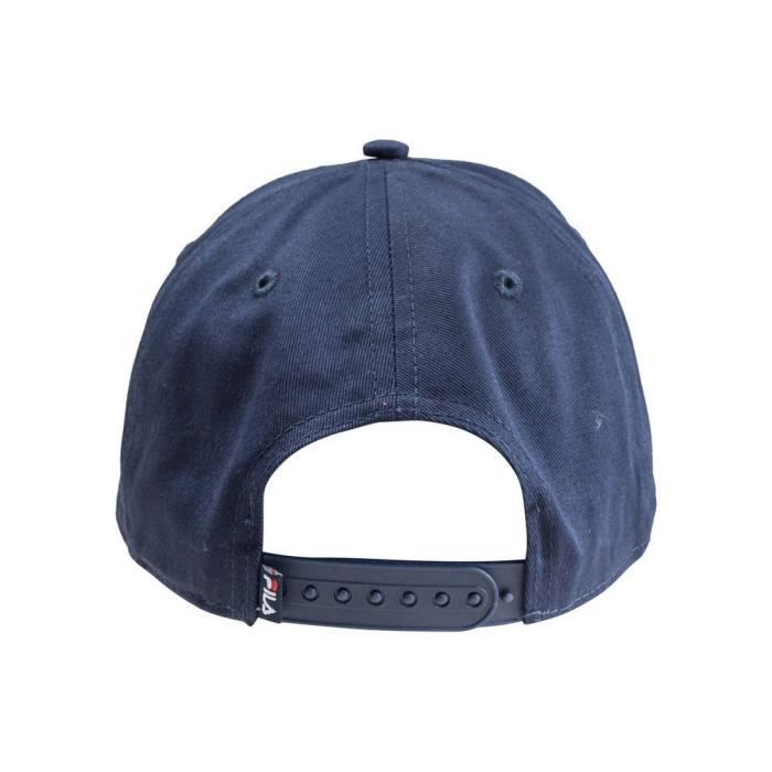 Casquette Vintage Homme Bleu Marine Fila bleu marine Cdiscount Pret a Porter