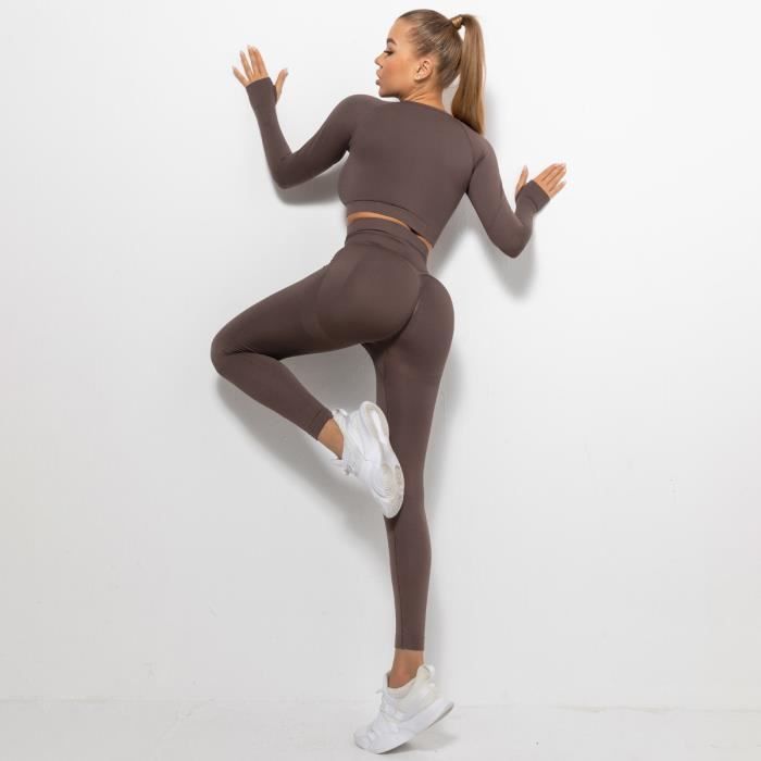 Ensemble d'entraînement de sport pour femmes Marque Modèle