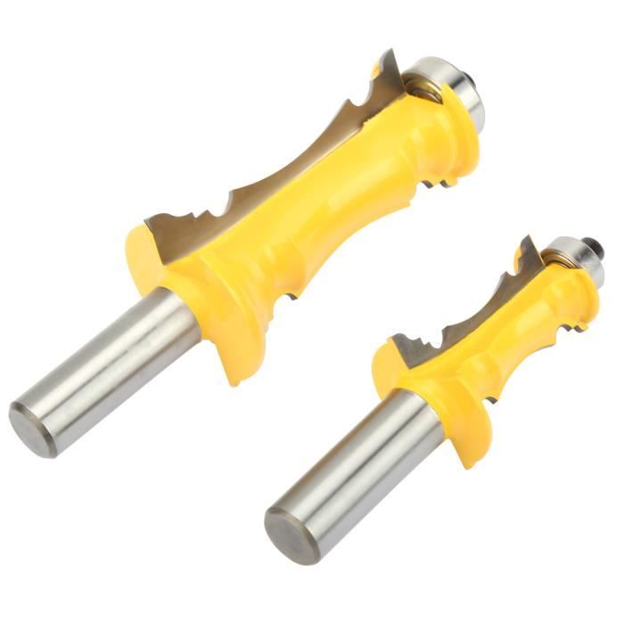 Fraise à Moulurer Architecturale Tige 6mm 6.35mm 8mm Pour Bois Gravure Et Coupe