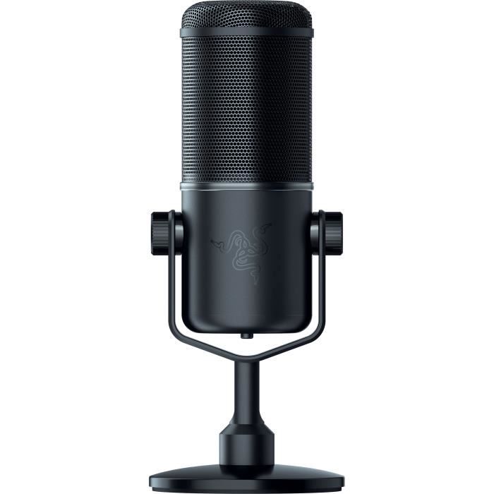 Microphone Razer Seiren Mini Quartz Rose et Gris - Microphone - Achat &  prix