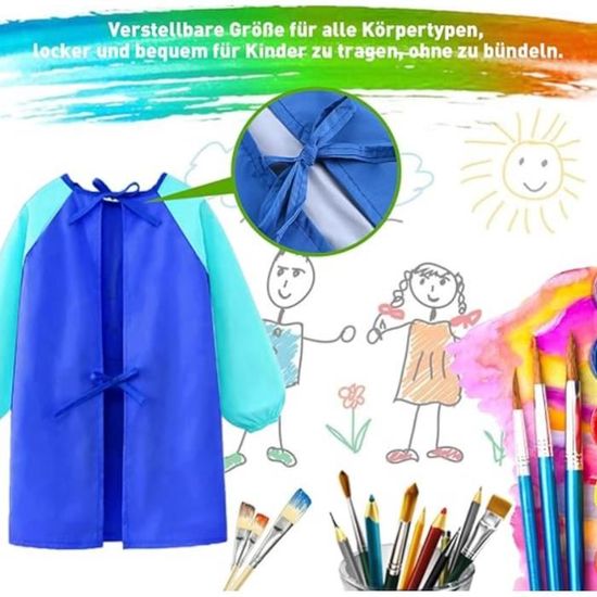 Tablier de peinture imperméable pour enfants | Tablier