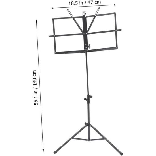 Generic PUPITRE POUR PARTITIONS MUSICIENS - Prix Pas Cher | CI