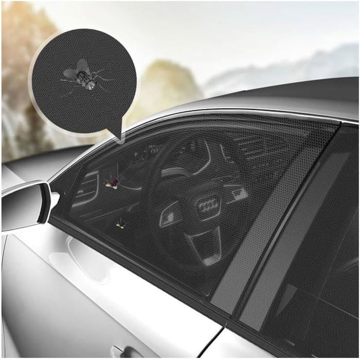 4 Pare-soleil Pour Vitres Latérales De Voiture - Protection UV Et Intimité Pour Bébé Et Passagers - 8