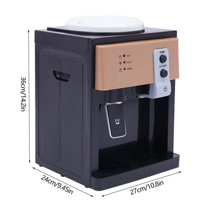 Distributeur D'Eau Chaude & Froide Électrique - Chauffage 550W, Refroidissement 75W - Compatible Seaux 3,5L à 18,9L