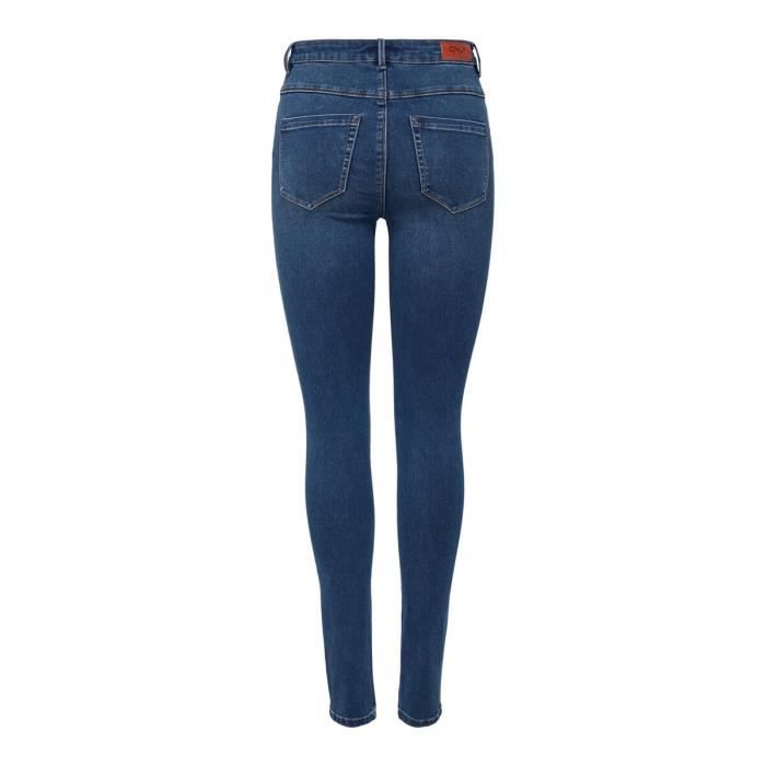 Jean Skinny Femme Denim Co - Taille 8, Longueur De Jambe 30, Délavé Bleu Foncé