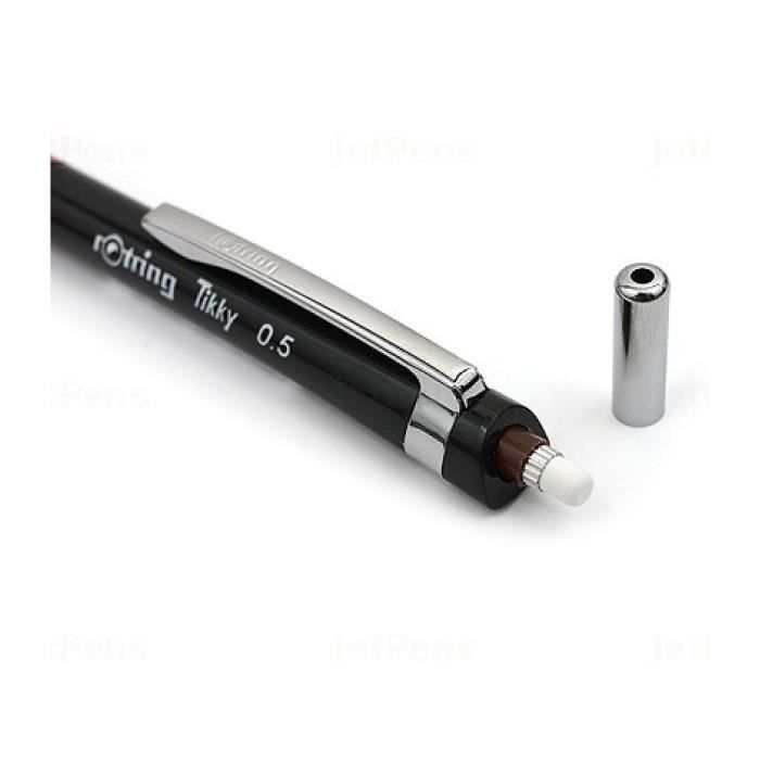 Rotring Tikky Porte-Mine 0.7 Mm HB Violet - Lot De 3, Confortable Et Précis