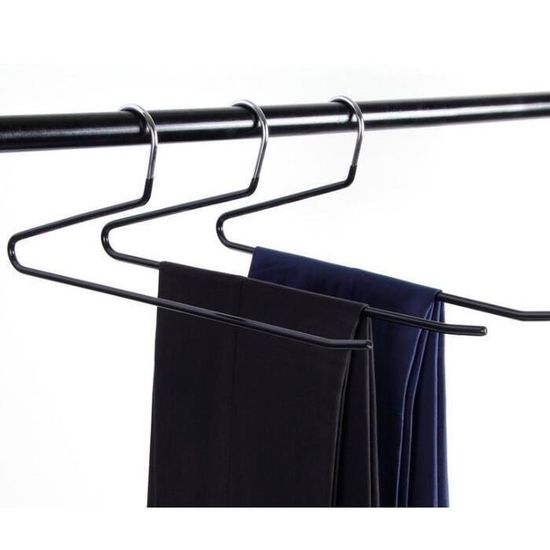 Cintre Porte-Pantalon Porte-Serviettes Support Cravate S Type Pantalon 