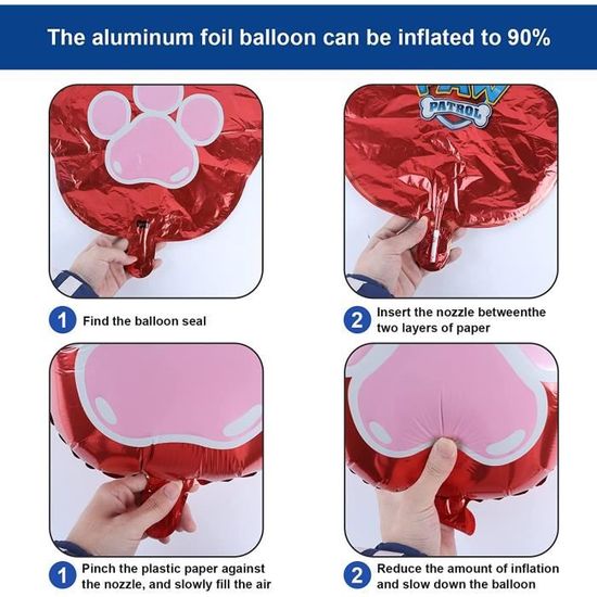 Article et décoration de fête Grabo ballon aluminium aventure pat'  patrouille 46cm - l18047-p