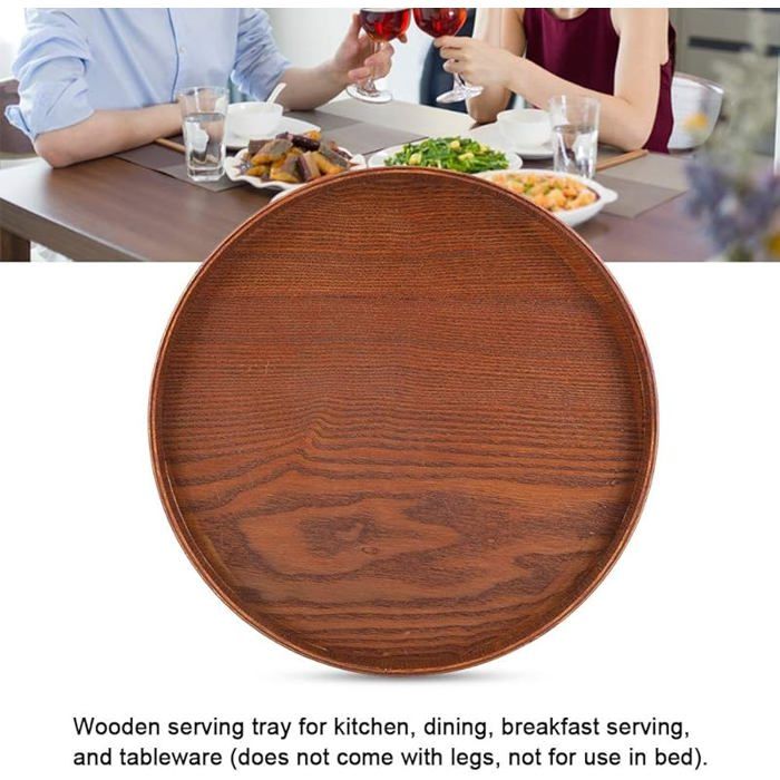 SMÅÄTA plateau tournant, placage d'acacia, 42 cm