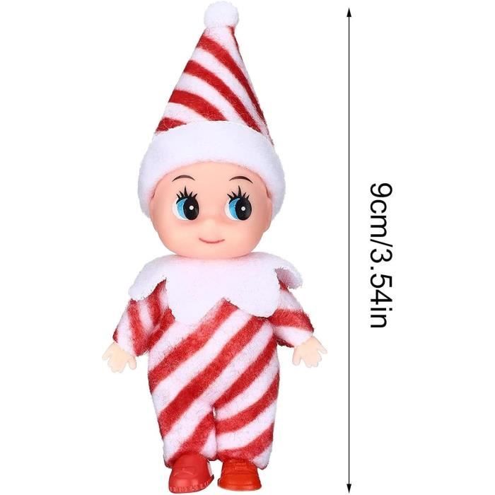 Poupée elfe de Noël, jouet pour garçons et filles, ornements de maison, anniversaire, vacances, décoration de Noël pour enfants,B - Maison
