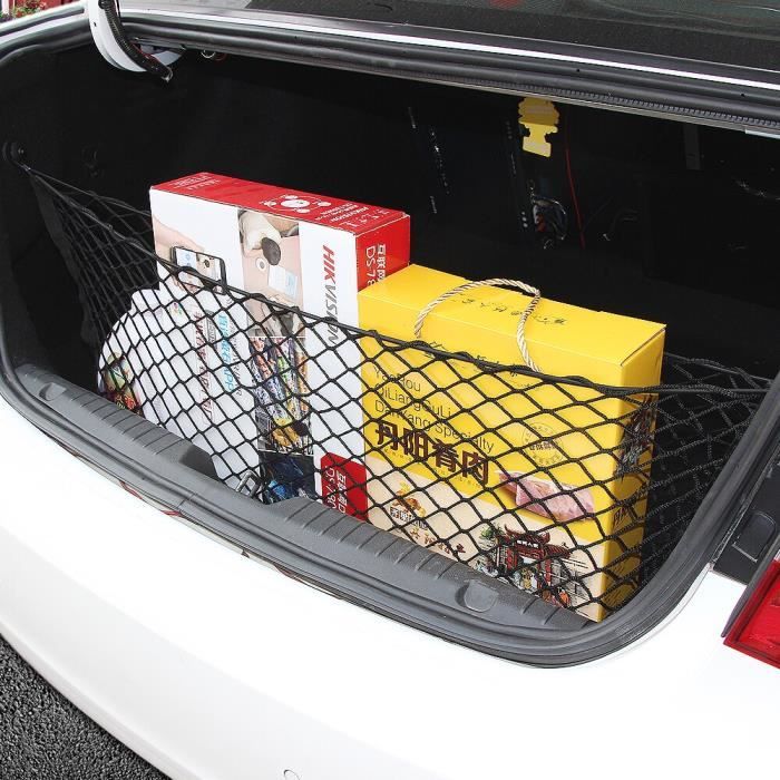 Accessoires auto intérieurs,Filet de rangement pour le coffre Filet de  rangement du coffre de cargaison arrière de la voiture pour