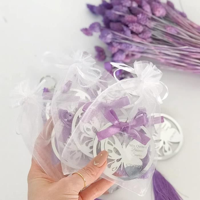 Sachets Organza 100 Pièces - 13x18cm Multicolores | Emballage Cadeau Bijoux, Lavande, Mariage, Bonbons