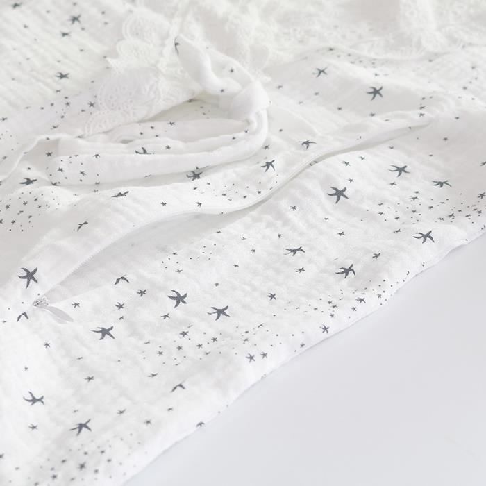White Pyjama D'allaitement Coton, 100% #, Vêtements De Nuit, Fin, Ample,  Vêtements De Maison, Pour Femmes Enceintes WHITE - Cdiscount Prêt-à-Porter
