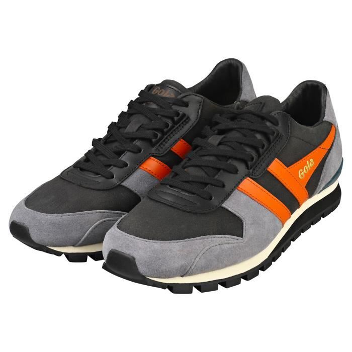 Baskets Gola LOWLAND MILLERAIN CMA334BG Homme Noir 42 EU Noir Cdiscount Chaussures