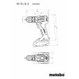 Perceuse visseuse sans fil - METABO - BS 18 L BL Q - 18 V - MetaBOX 145-5