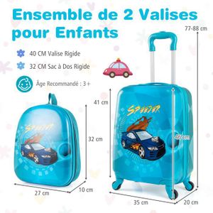 Valise enfant à roulettes Trunki - achat valise enfant à roues