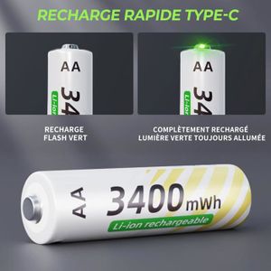 CR2032 Lot de 20 Piles Bouton au Lithium 3 V Non Rechargeable - Paquet