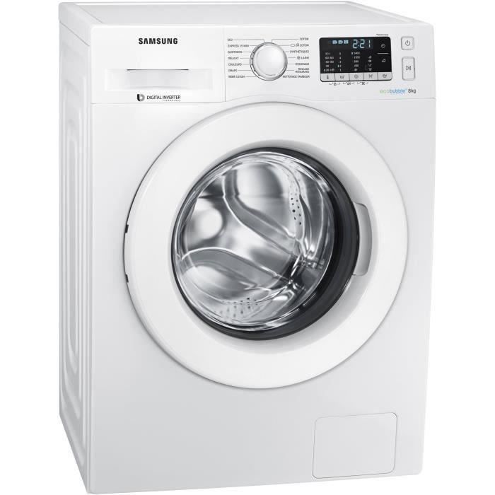 Pack  -WW80J5455MW-Lave linge frontal 8kg-14002