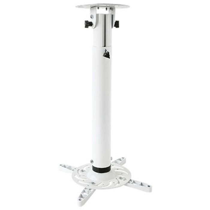 Support Plafond INOTEK Pour Vidéoprojecteur – Réglable De 50 à 77 Cm, Jusqu’à 15 Kg, Inclinable à 30° - 6