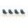 Chaise bleu petrole