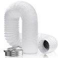 Tuyau Climatiseur Mobile-Evacuation Climatiseur Mobile-150 mm x 5 m-pour Chauffage et Climatisation,Seche,Ventilateur Extracteur Air