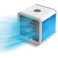 Mini Climatiseur Portable, 4 en 1 Mobile Climatiseur Silencieux Refroidisseur d'air avec 3 Vitesses pour chambre Maison