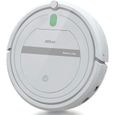 Aiibot T8 Aspirateur Robot blanc Ultra-plat Intelligent Allergie-Poussiere-Odeur-Poils d’Animaux -Télécommande - Filtre HEPA-0