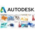 Autodesk Autocad 1 an d'abonnement à toutes les applications 100% officiel-0